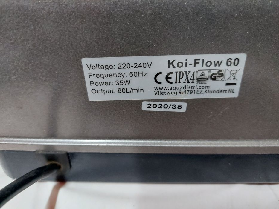 Pompa powietrza do akwarium stawów