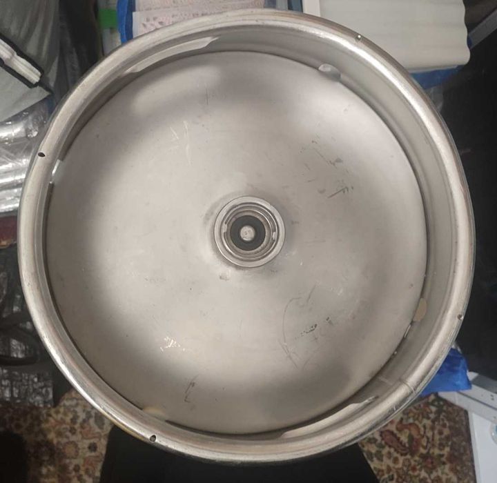 Barril de inox alimentar