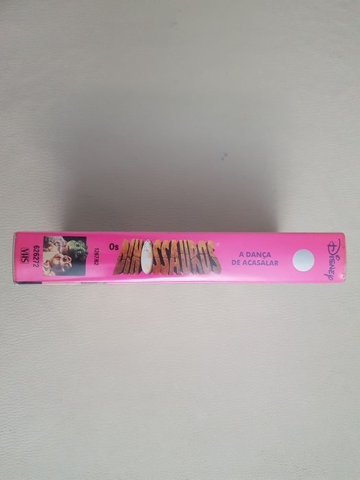 Filme Disney VHS cassete Os Dinossauros Baby Sinclair