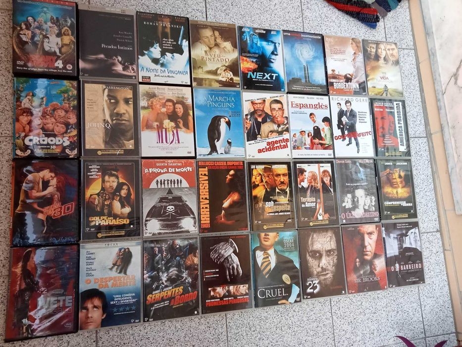 DVDs a 1 euro cada à escolha