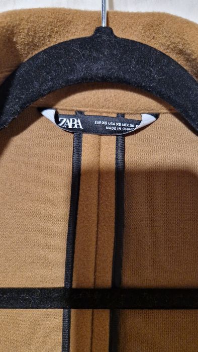 Sobretudo Zara XS camel Homem
