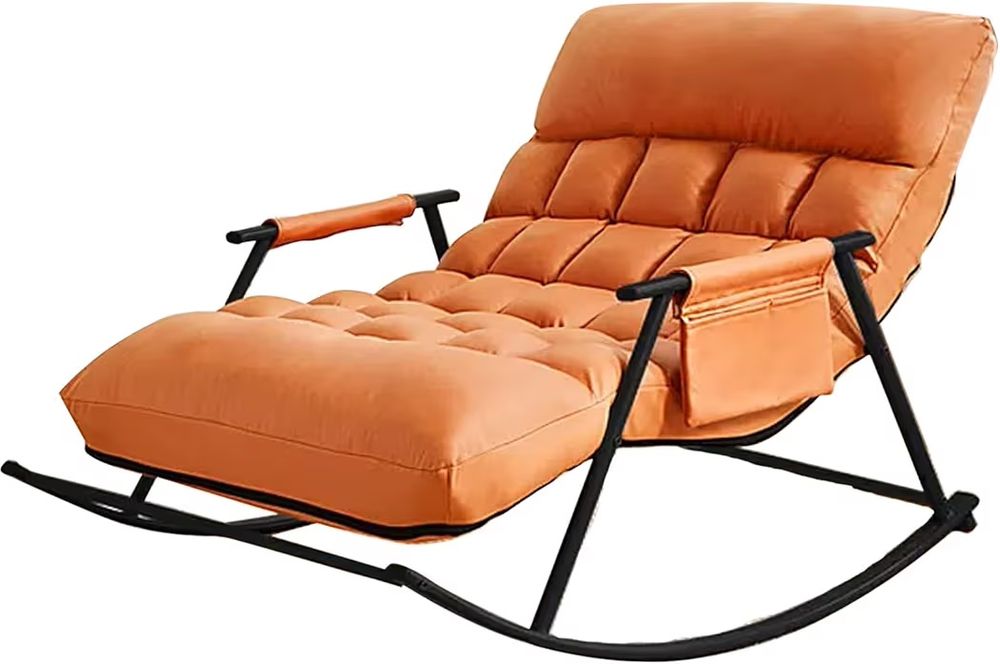 Miekki Wygodny Fotel Bujany Dla 1 bądź 2 Osob z Regulacja Oparcia