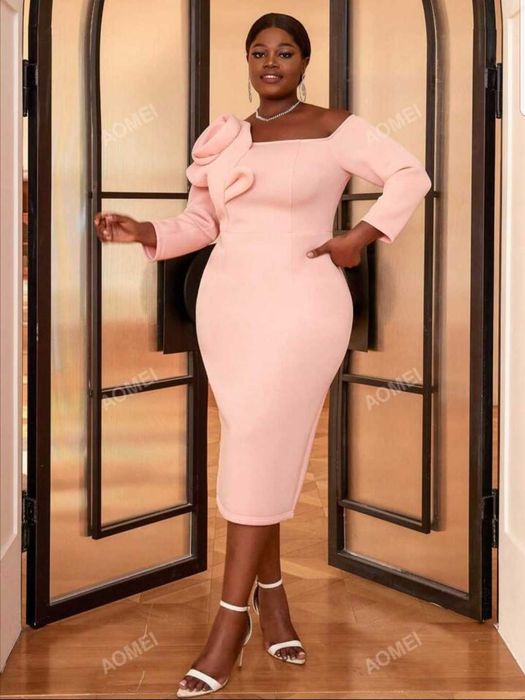 Неймовірна рожева сукня бренду "AOMEI" 54 розміру UK22