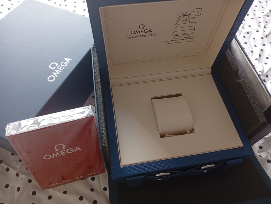 Caixa para relógio omega Snoopy
