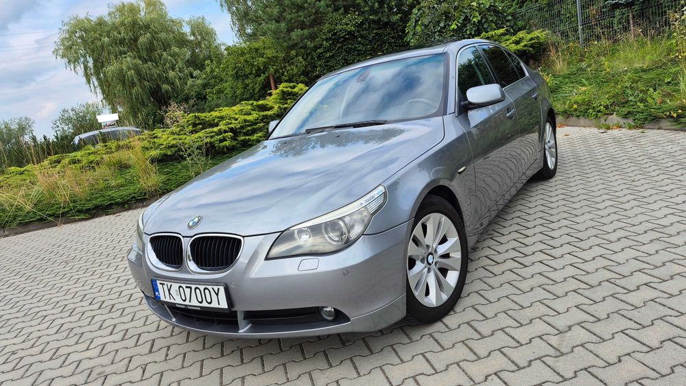 *Piękne BMW E60*2005r*Przebieg 194 tyś*2.2 B+Gaz (3-letni)*ALU*Zadbana*Warto*
