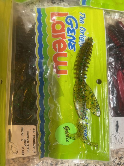 Amostras de pesca marca GENE LAREW