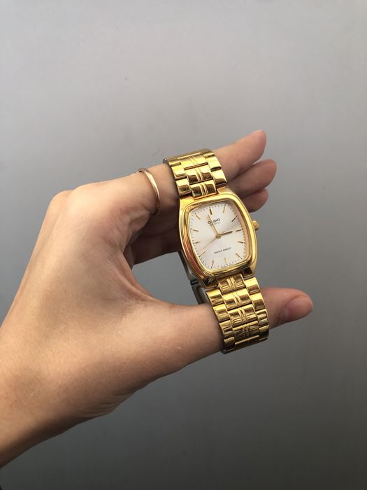 Годинник Casio mtp-1169 водонепроникний золотий, як новий, унісекс