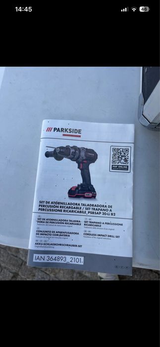 Berbequim de impacto Parkside performance