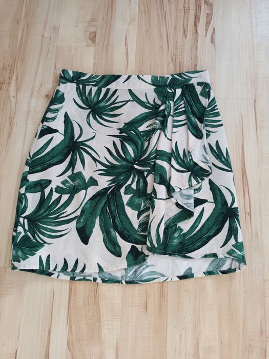 Spódnica w liście roz.36 H&M