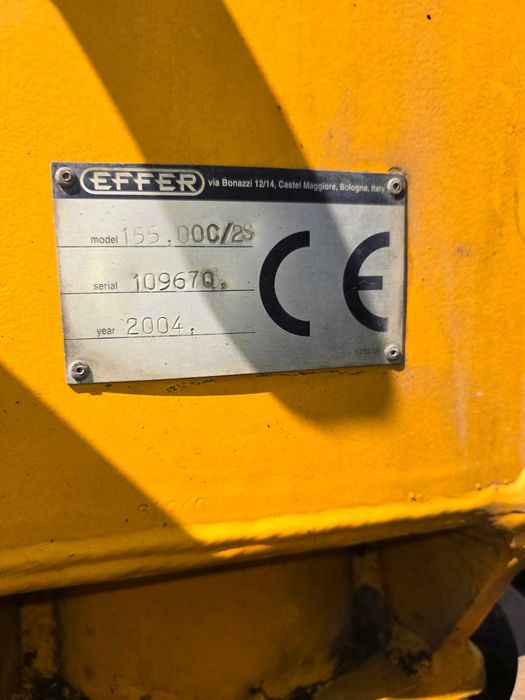 Продам маніпулятор Effer 155, 2004 рік