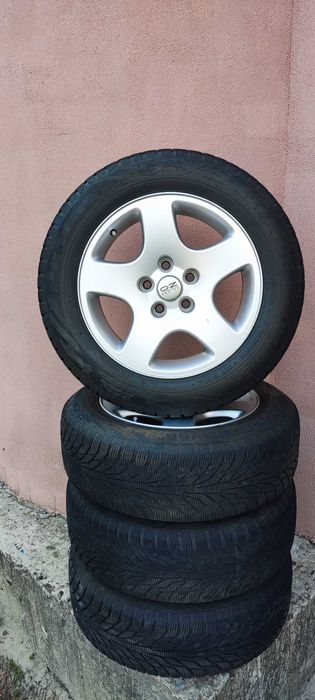 Продам оригінал volkswagen диски R16 з зимовими шинами 205/60