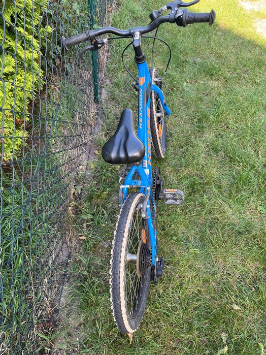 Rower 20 kross hexagon niebieski