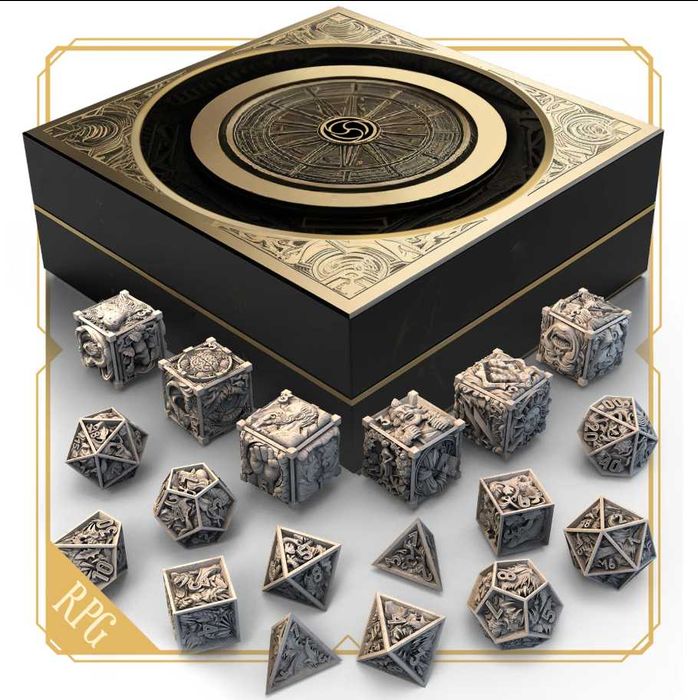 Ekskluzywne kości RPG, Dungeons & Dragons, D&D Story Dice: Core Box