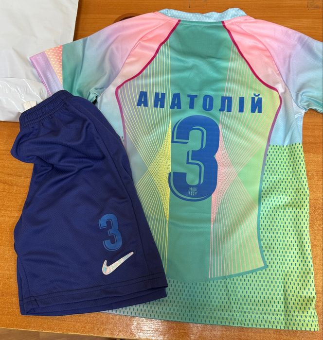 Дитяча футбольна форма Барселони, Special Edition Mint 2025-2026