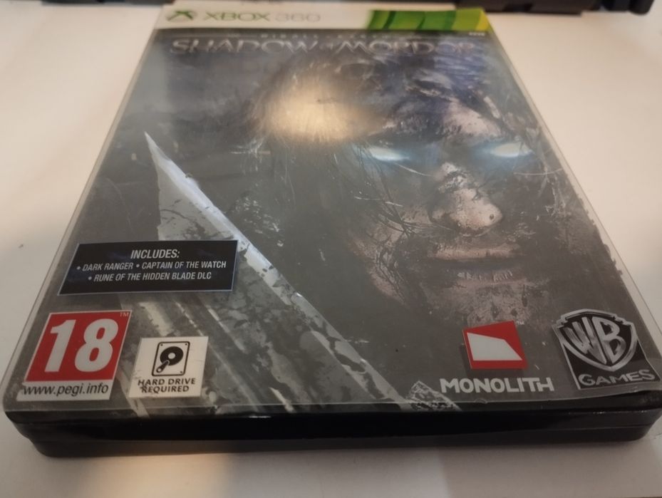 Xbox 360 Steelbook Shadow of Mordor po polsku