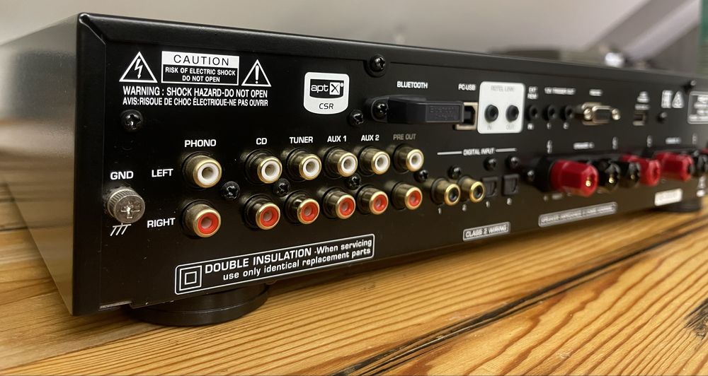 Rotel A12, wzmacniacz stereo Dac, Bluetooth USB