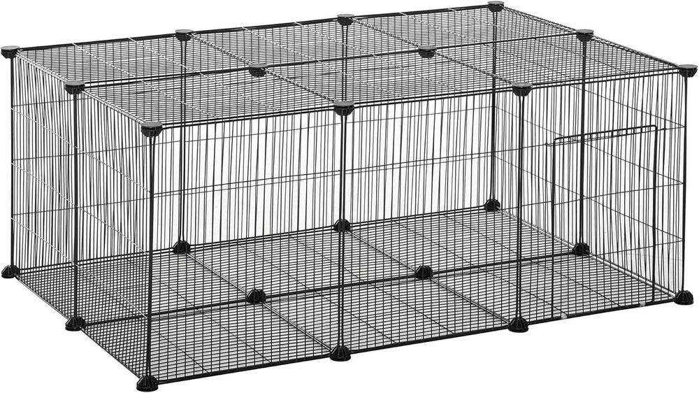 ENVIO GRÁTIS - Parque para animais de estimação, coelhos 105x70x45cm