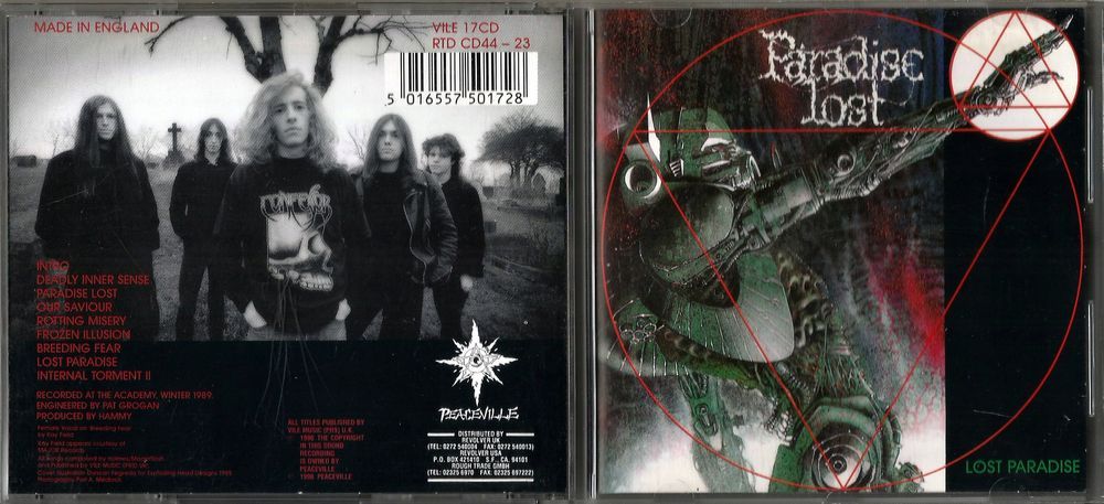 PARADISE LOST - Lost Paradise CD [UK]