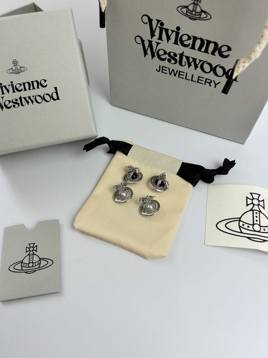 Сережки Vivienne Westwood / Серьги Vivienne Westwood