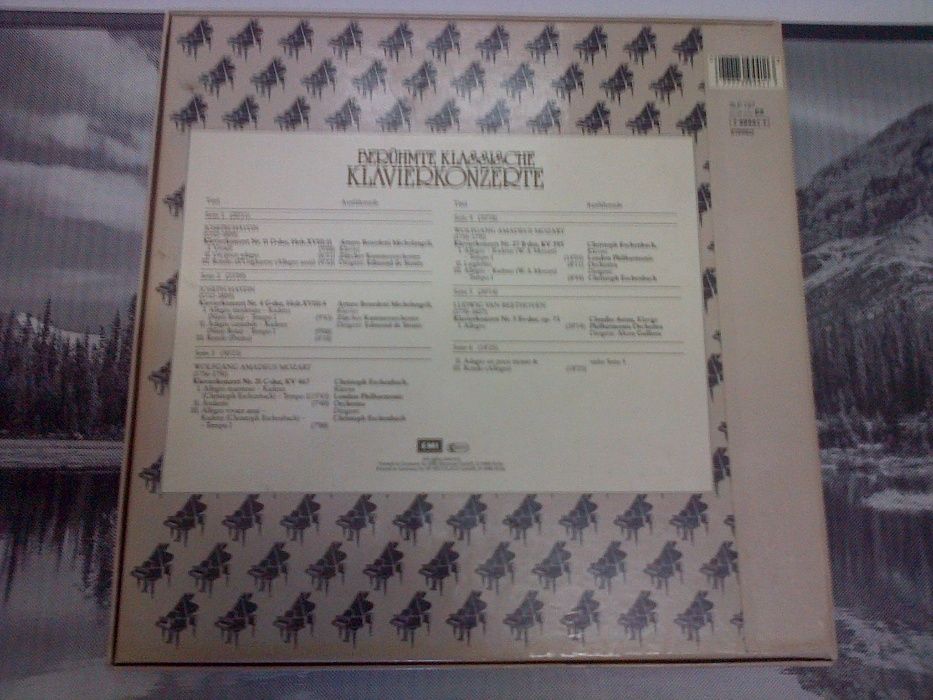 Beruhmte Klassische Klavierkonzerte Haydn Mozart 3xLP Vinyl 1987
