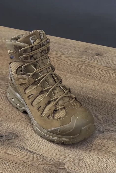 Берци Quest 4D Gore-Tex Forces 2 EN High Coyote Brown Solomon черевики чоловічі від 41 по 45 розмір