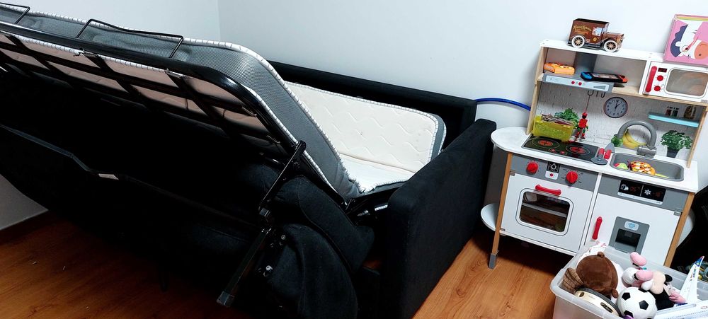 Sofa-cama de casal muito confortavel