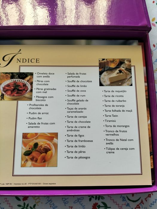 Receitas de doces