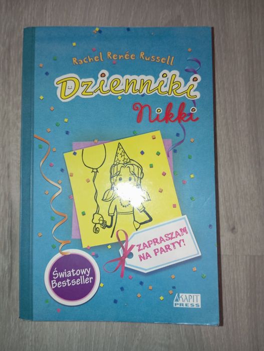 Książka "Dzienniki Nikki. Zapraszam na Party!" Rachel Renée Russell