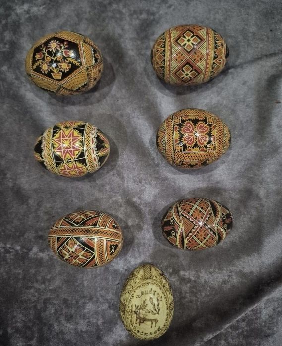 Писанки на яичной скорлупе