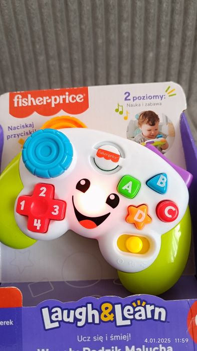 Zabawka interaktywna Wesoły padzik malucha od Fisher Price