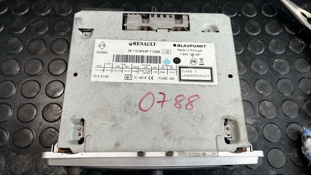 Auto radio Megane 3