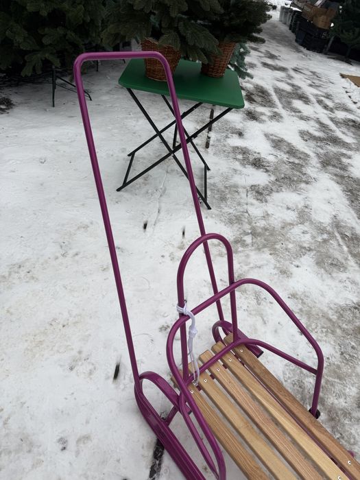 Санки дитячі КОРОЛЬ 30Д труба Україна