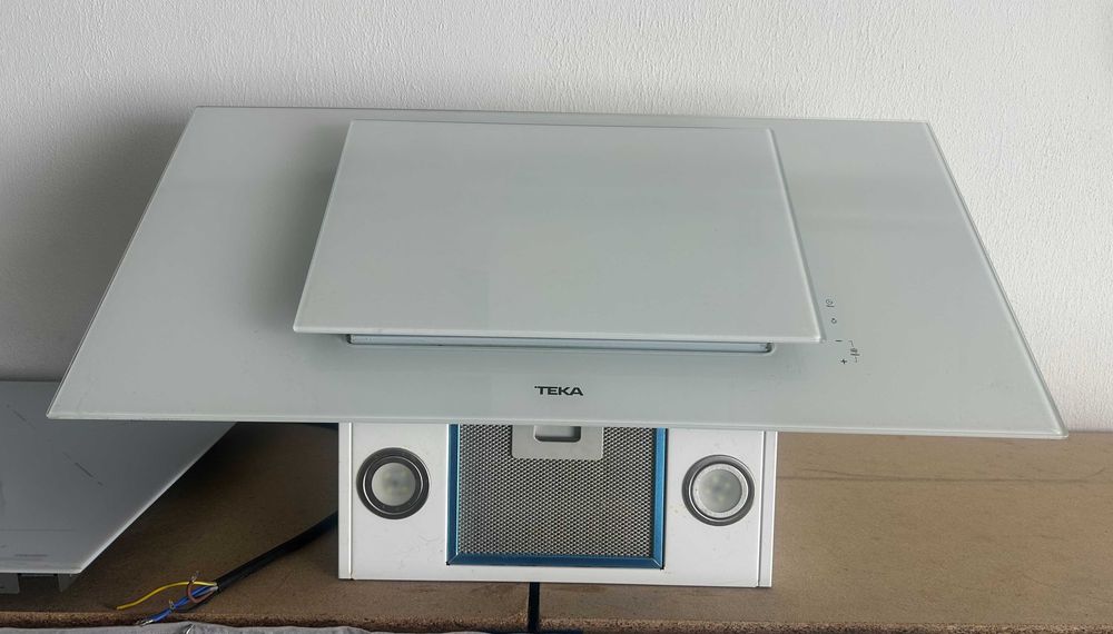 Conjunto Placa Indução / Exaustor TEKA Branco