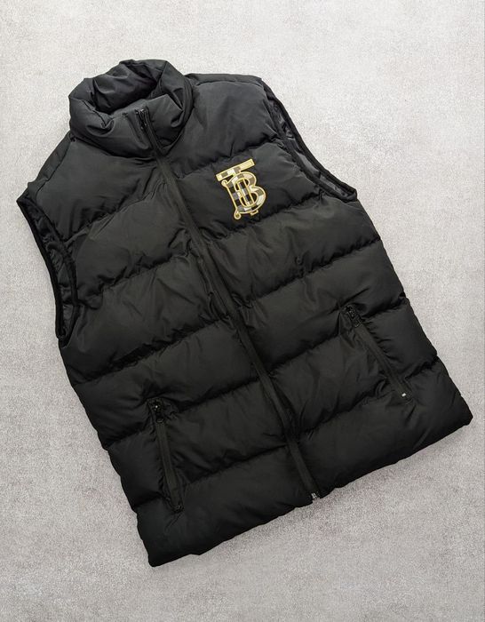 ЦЕНА БЫЛА 3000! Мужская брендовая жилетка Burberry черный жилет