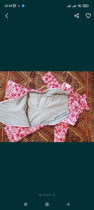 Зимовий комбінезон-конверт, від народження, 68