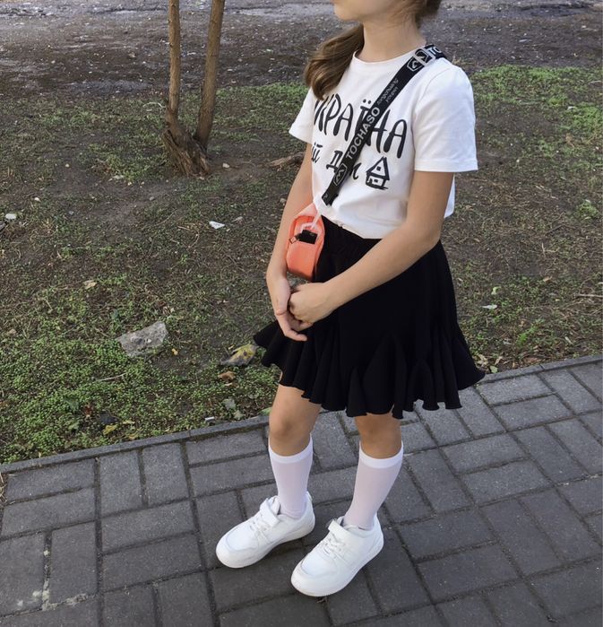 Чорна спідничка, розмір 116