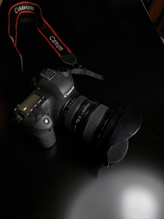 Canon EOS 6D z obiektywem canon fm 17_40 mm usm