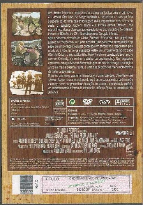O Homem Que Veio de Longe (cinema Western) (1955)