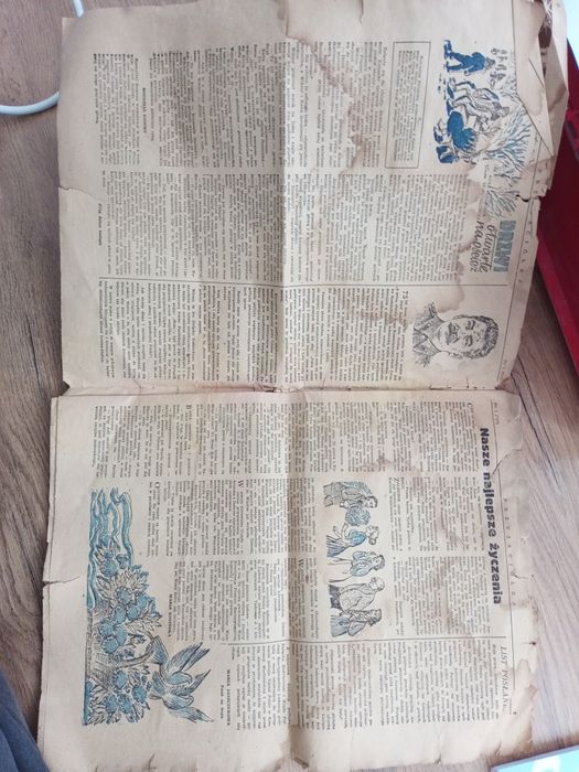 Stare gazety polskie Przyjaciółka nr1 1955