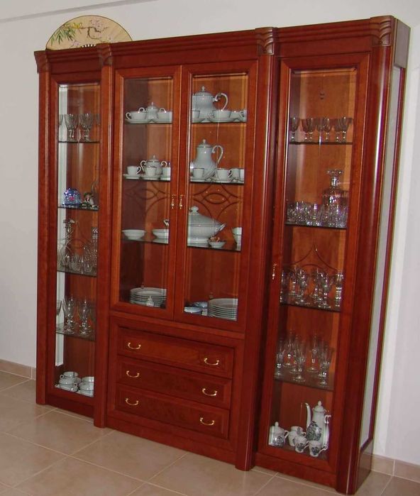 Móvel, estante Cristaleira