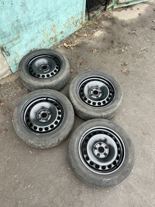 Продам диски з резиною 5/112 Р-16