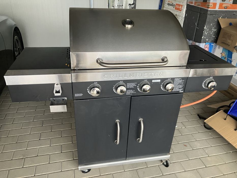 Grill gazowy grillmaster 19kw - uzywany 2 sezony