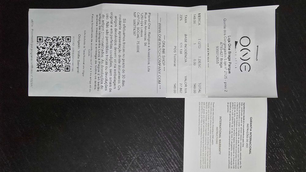 Smartwatch One Magic Call Silver – Como novo