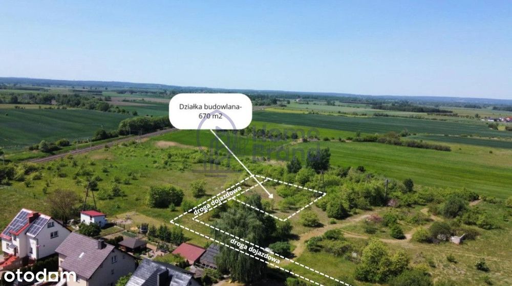 Działka budowlana w okolicy Lubina