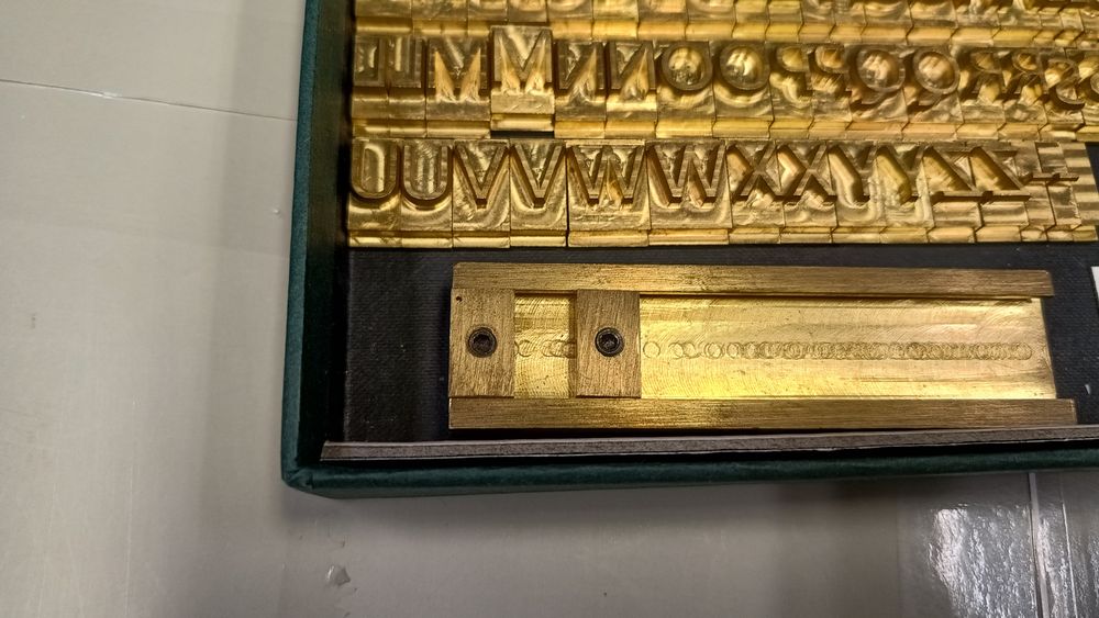 komplet liter do tloczenia mosiądz 10 mm