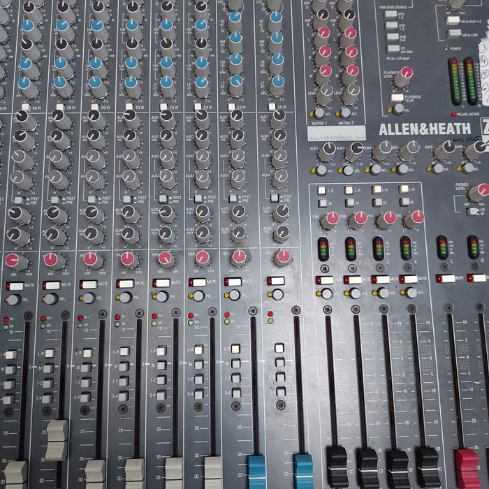 Mikser mixer ALLEN&HEAT 20 in, 6 aux, Case w cenie