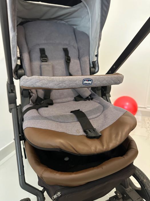 Trio Chicco com máquina de embalar alcofa