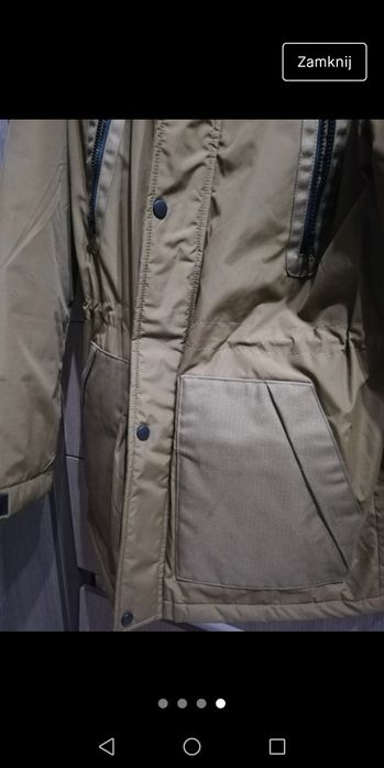 Nowa kurtka męska Asos zimowa