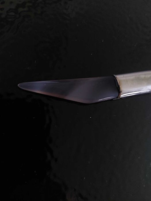 Pedra Ágata para polir ouro