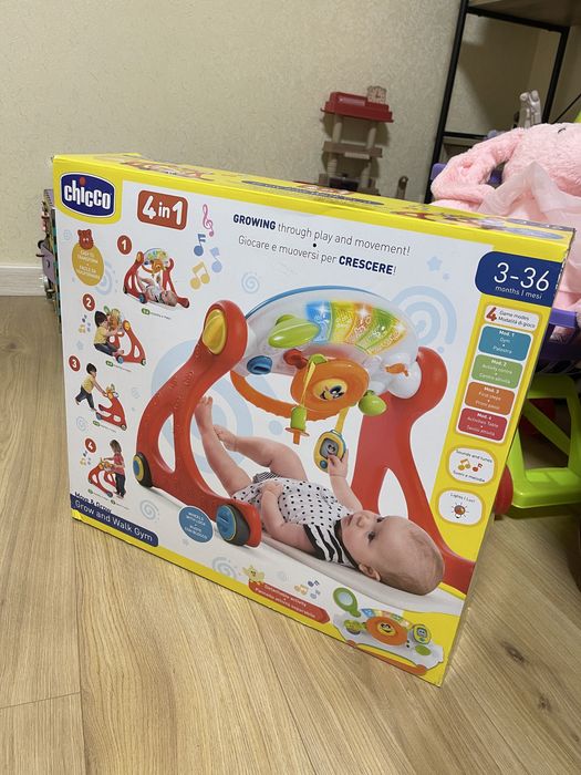 Ігровий розвиваючий центр 4 в 1 "Grow And Walk"